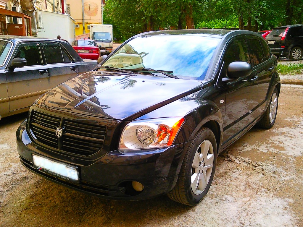 Пороги на dodge caliber